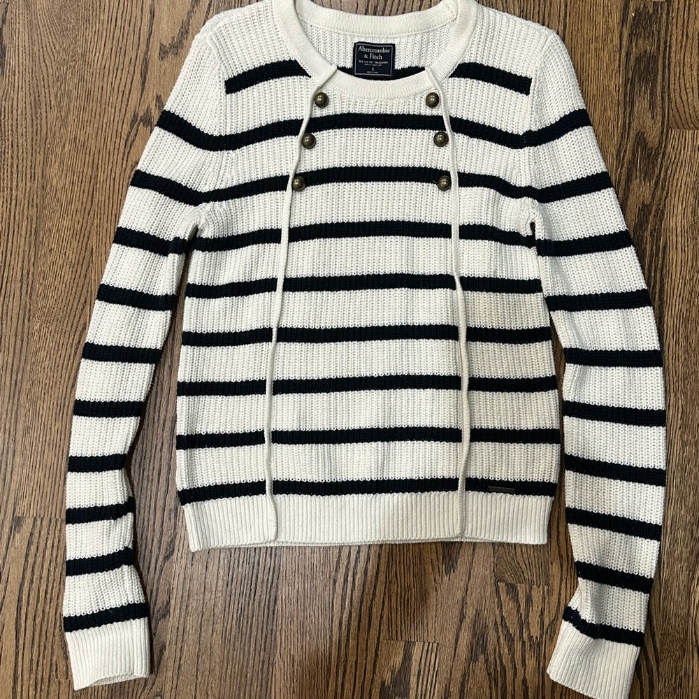 Abercrombie nautical sweater ⚓️⛵️